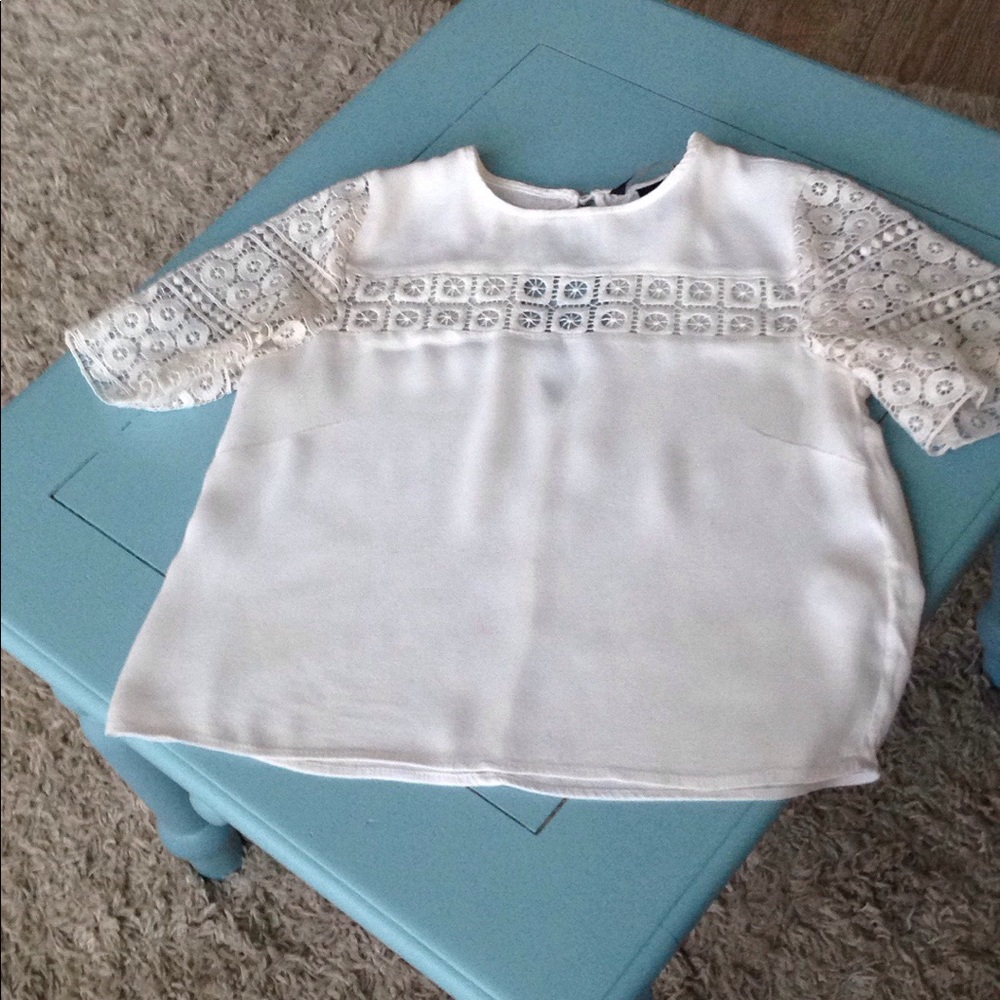 H&M LACE BLOUSE!!!!!
